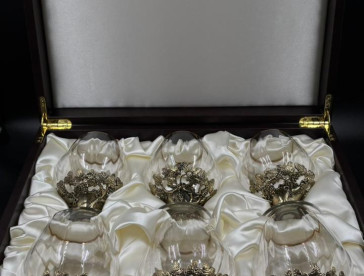 подарочные наборы из бронзы в ларце из кожи более 100 вариантов